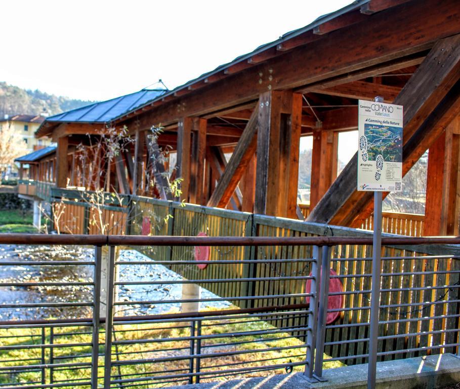 Apart Erica Comano Terme Exterior foto